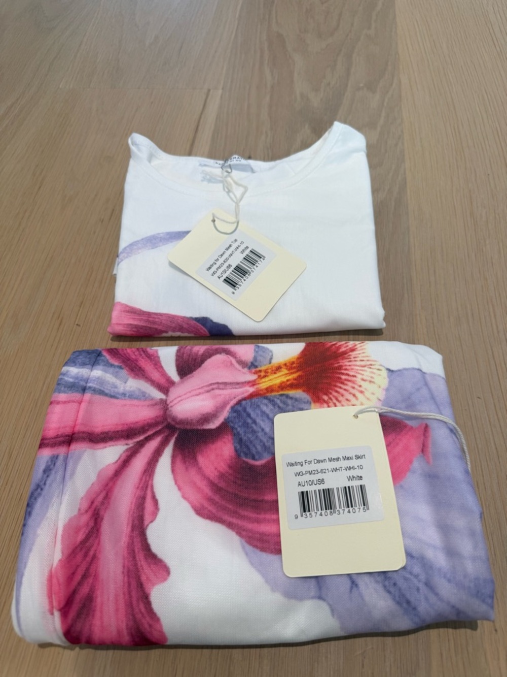 Peppermayo Mesh Maxi Skirt & Mesh Top Matching Set - Picture 8 of 8